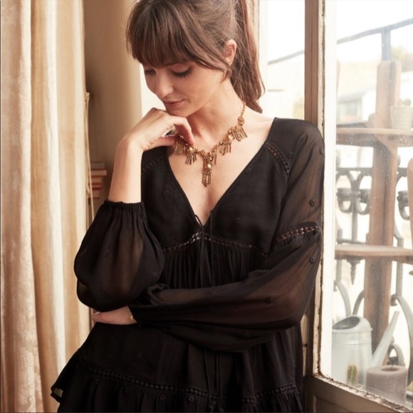 Sezane | Ambre Poppy Red Blouse Size EU 36 (US 4) - Picture 4 of 8